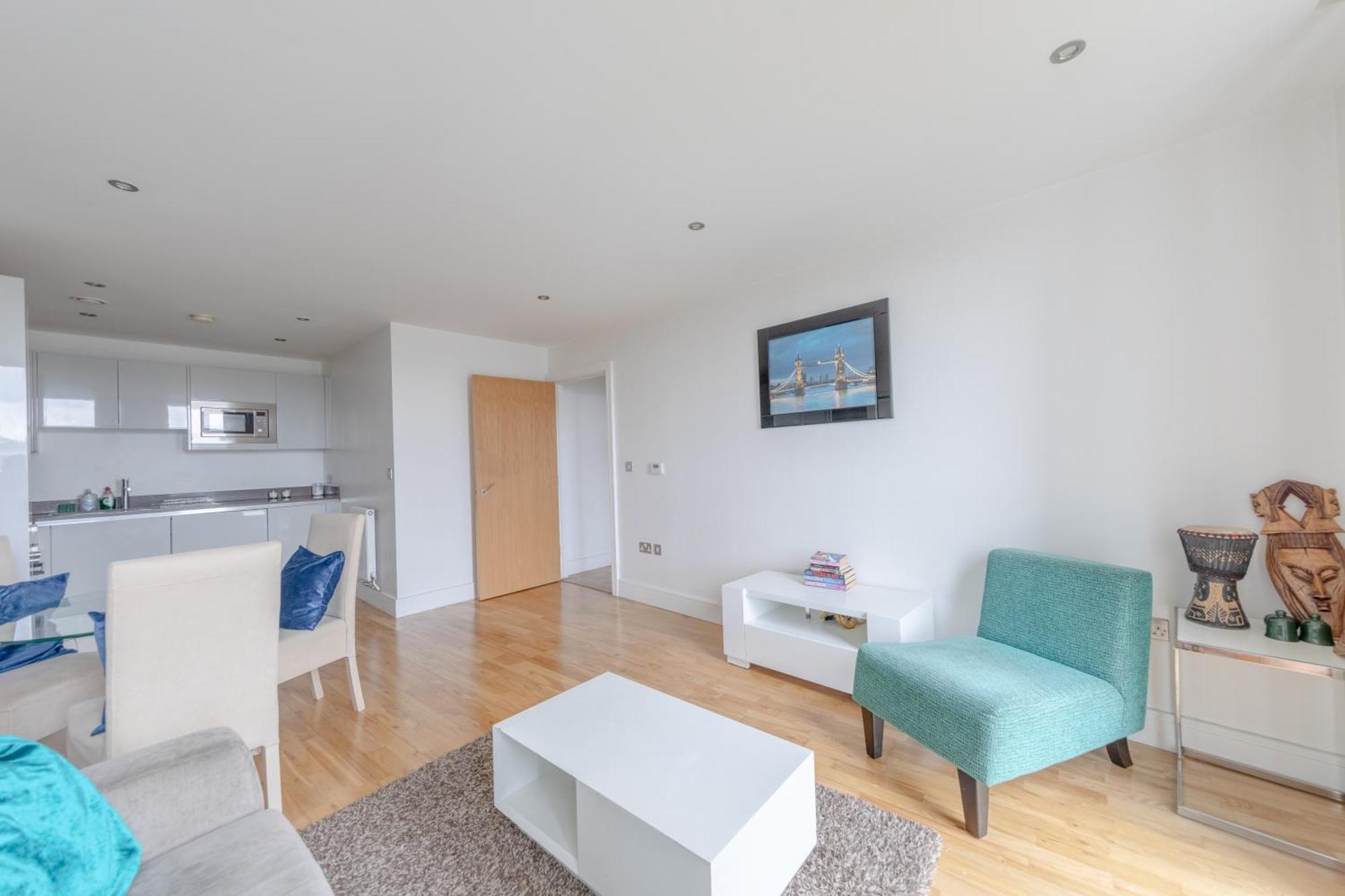 Apartament Sleek & Sunny 1bd Flat Near Greenwhich - Deptford! *